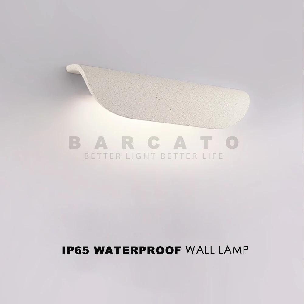 IP65 Waterproof LED Wall Lamp Cement Grey Wall Lamp Garden Corridor Homestay LED Wall Lights Aisle Industrial Atmosphere Sconces