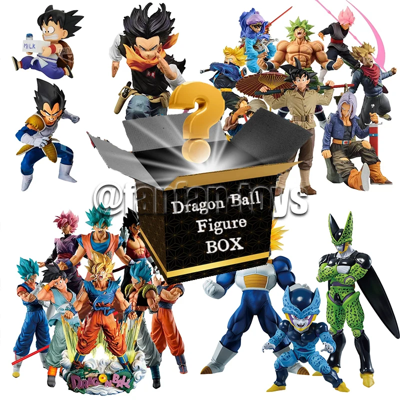 Dragon Ball Figure Mystery Box Sorpresa Blind Box Cell Goku Vegeta Super Saiya Pvc Action Figures Model Toys For Children Gift