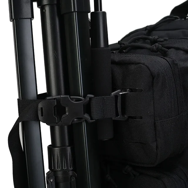 1/2PCS Outdoor Gear Binding Ties Backpack Hang On Luggage Tent Camping Strap Wear-resistant Durable Snap-on Outdoor Gadgets 3