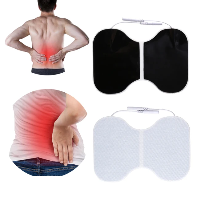 Replacement Electrode Pads for TENS Unit 2mm Plug Muscle Stimulator Stickers for Acupuncture Treatment Waist & Back Massager 5