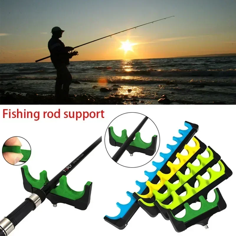 3/5/6/10 Holes Fishing Rod Holder Feeder Pod Stand Holder EVA Soft Fishing  Pole Tackle Carp Fishing Accessories Pesca - AliExpress