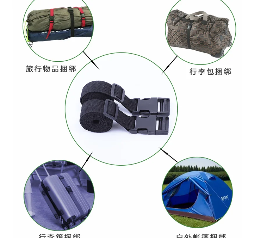 Buckle Tie-Down Belt Cargo Straps 1.4M for Car Motorcycle Bike Luggage Bag cargo straps luggage strap cargo tie down strap tie down straps