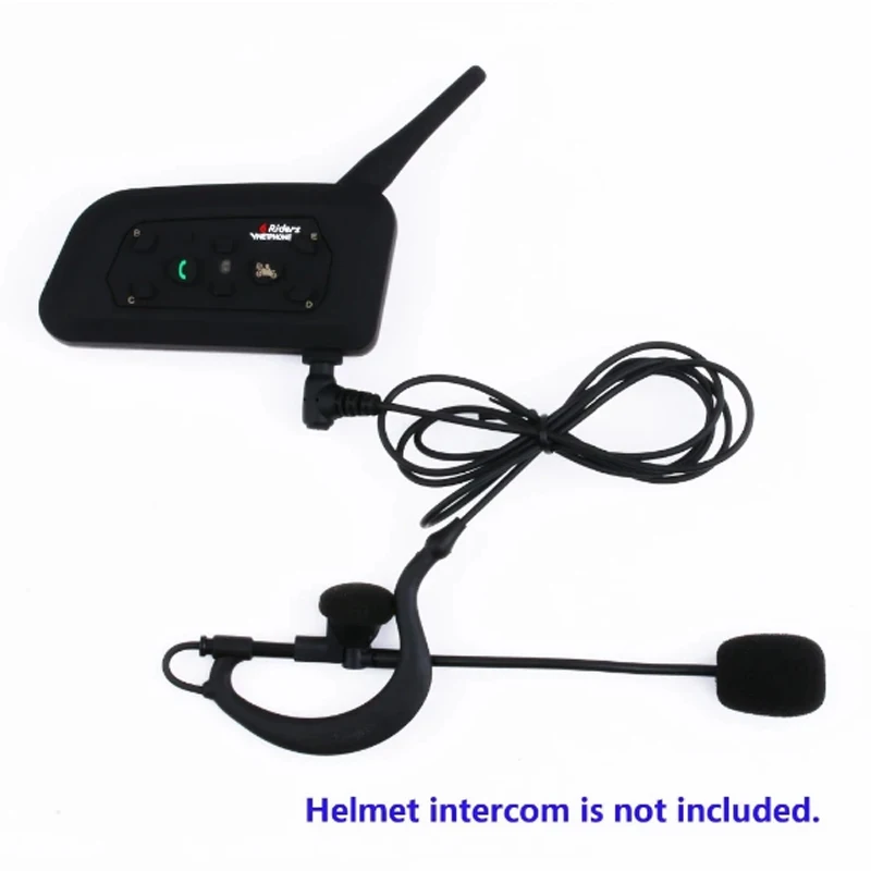 심판 헤드셋 이어 후크 헤드폰, EJEAS V6C V4C Vnetphone V6C V4C FBIM 3.5mm 심판 인터콤, 3.5m, 1 개