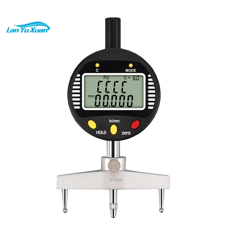 

High precision digital radius gauge arc ball diameter measurement indicator