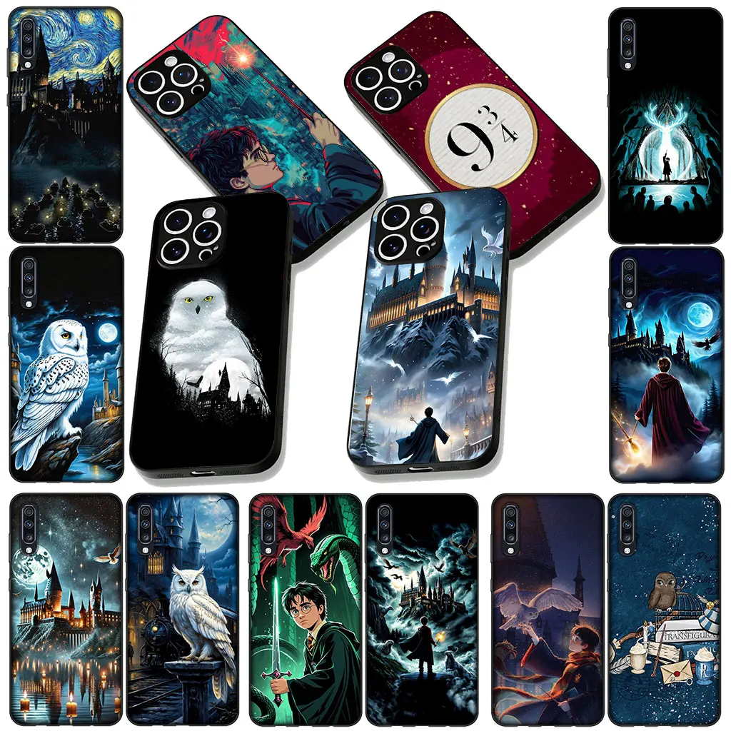 Magical Owl Wand Poster Phone Cover - Soft Case