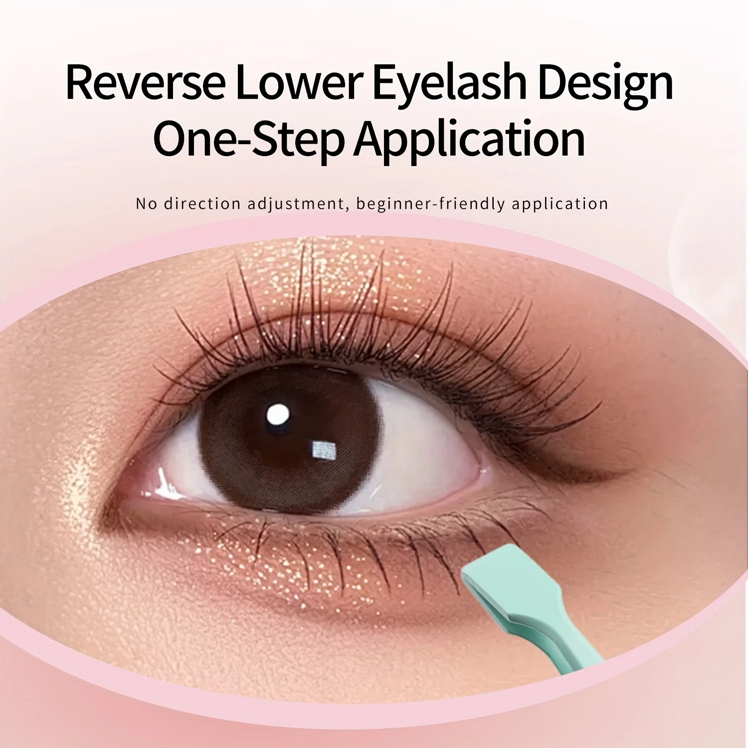 Precision Slender Eyelash and Facial Tweezers - Ergonomic Flat Mouth Design