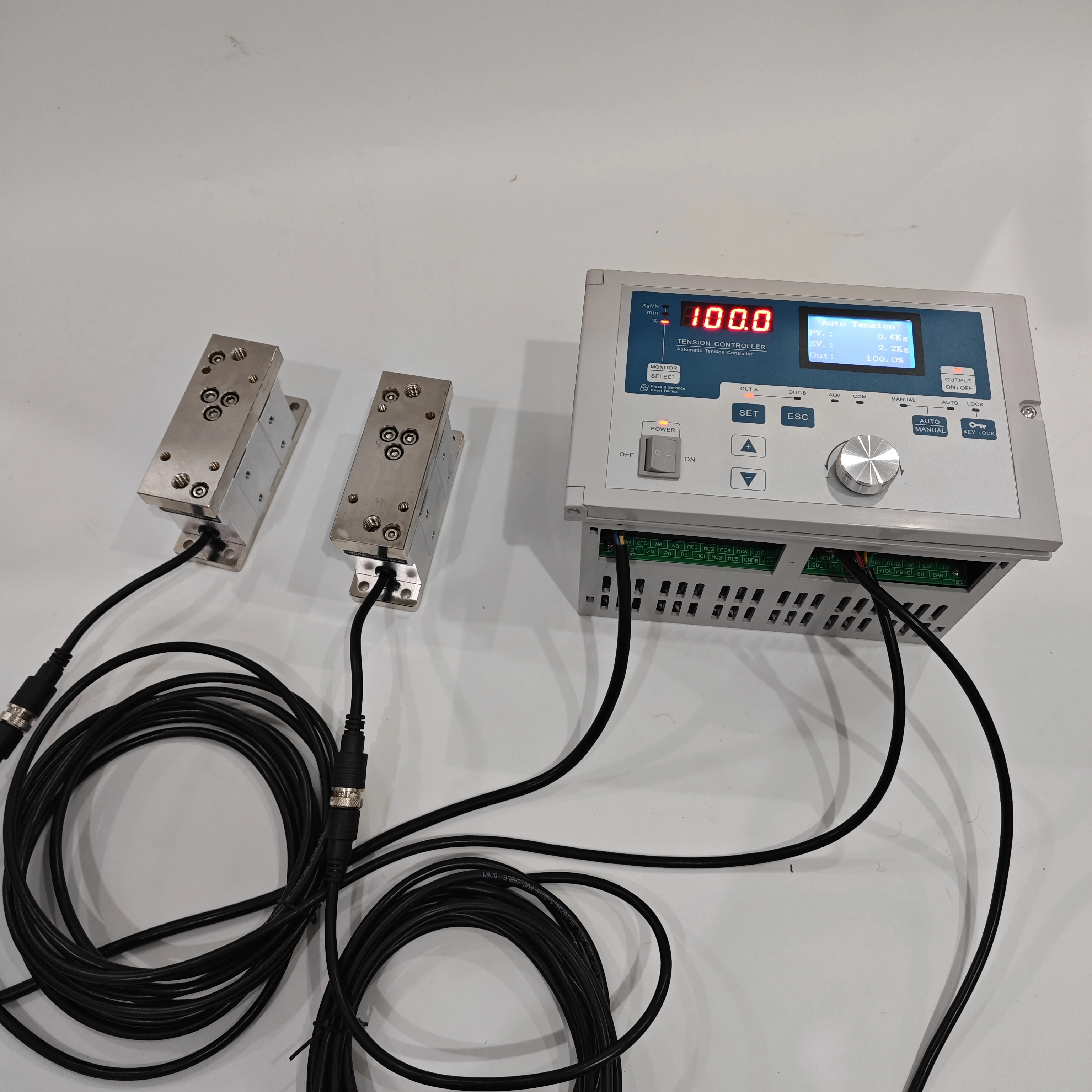 KTC838A Automatic Tension Controller/ Radius Taper Tension control +2pcs TS200-50 Tension Detector detail image 1