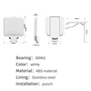 Folding Shower Seat Wall Mounted Shower Seat Toilet Seat Household Shower Room Bath Bench Shoes Footstool Shower Bench 6