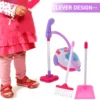 Kids Vacuum Cleaner Sweeper Pretend Play Playthings Housekeeping Cleaning Educational For Children Toddler Vacuum Cleaner Toy 3