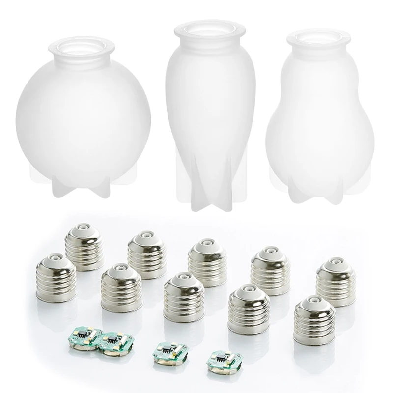 Light Bulb Resin Molds Creates a Pleasant Under Light Candy Box Home Table Decoration Environment for Drop shipping