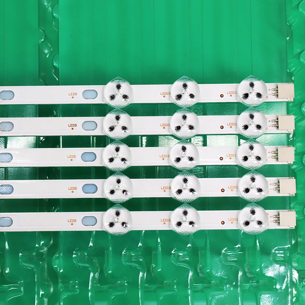 Polegada Led Backlight Strip Substituição para Vestel 32d1334db Ves315wndl01 Ves315wnds2d-r02 Ves315wnda-01 11-leds 574 mm 10 Peças x 32 - Imagem 6