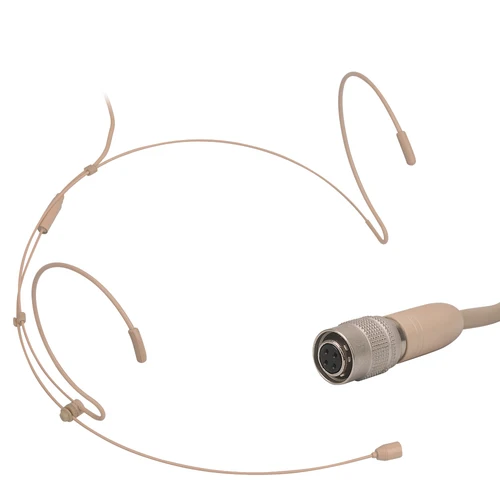 Sennheiser Shure AKG 무선 바디 팩 전문 헤드셋 마이크, 3.5mm 잠금 가능 4 핀 3 핀 미니 XLR 헤드웨어 마이크 4