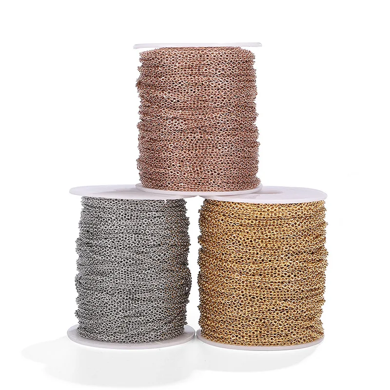 

WT-BC196 WKT 2023, используется в классическом стиле, покрытая 18-каратным настоящим золотом, неразъемная цепочка из звеньев 1,5 мм, женское Ювелирное Украшение