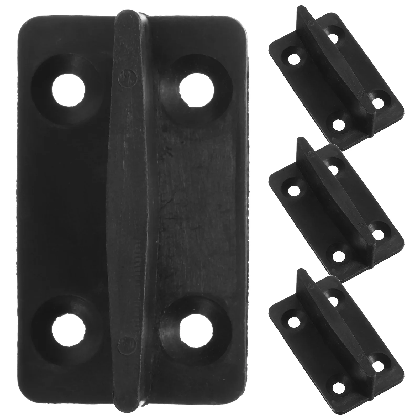 4PCS Sliding Barn Door Floor Guide Commercial Pocket Door Hardware Sliding Closet Floor Guide Bracket Barn Hardware By