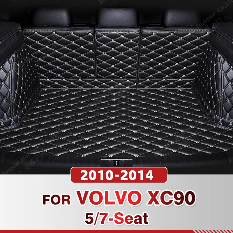 

Auto Full Coverage Trunk Mat For Volvo XC90 5/7-Seat 2010-2014 13 12 11 Car Cover Pad Cargo Liner Interior Protector Accessories