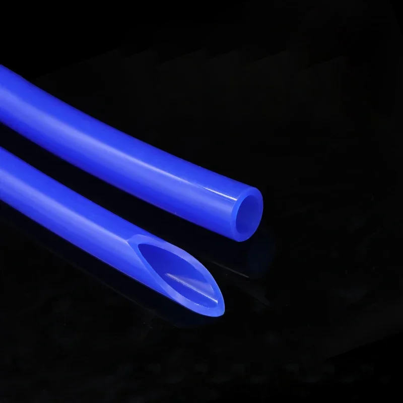 1~10m Food Grade Silicone Rubber Hose Blue ID 0.5 1 2 3 4 5 6 7 8 9 10 12 14 16 18 20 25 32 mm Flexible Nontoxic Silicone Tube