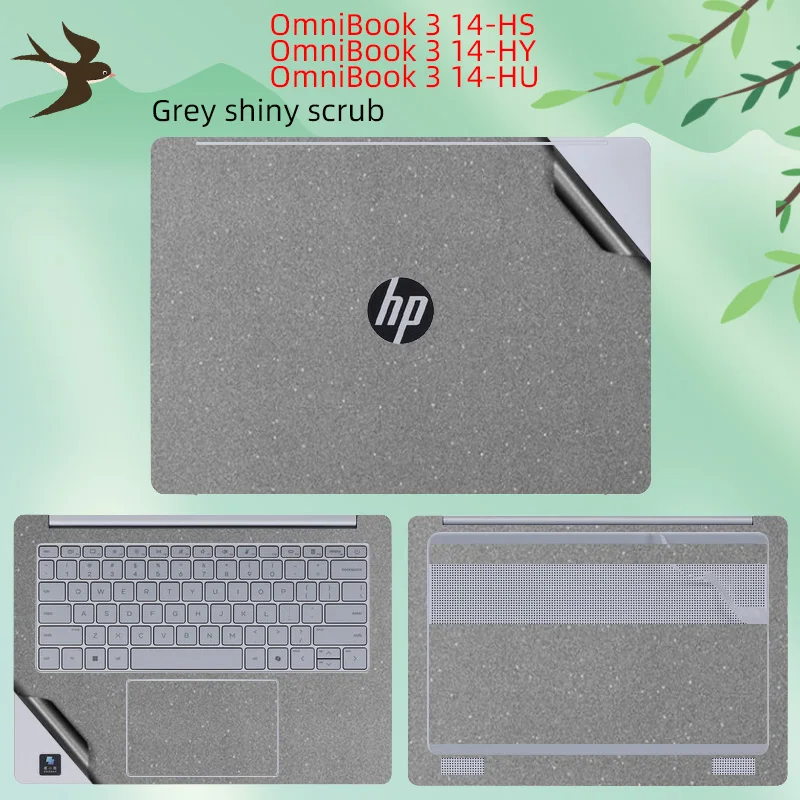 14인치 HP OmniBook 3 14-HU 14-HY 14-HS 노트북 쉘 보호 필름, 컴퓨터 본체 뷰티 스티커에 적합합니다.