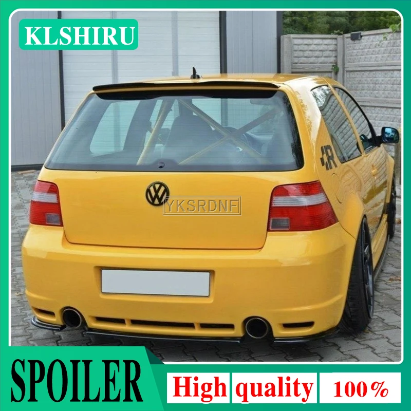 For Volkswagen Golf 4 MK4 R32 Hatchback Spoiler 1999 2000 2001 2002 2003  2004 2005 2006 High-quality ABS Rear Roof Lip Spoiler - AliExpress