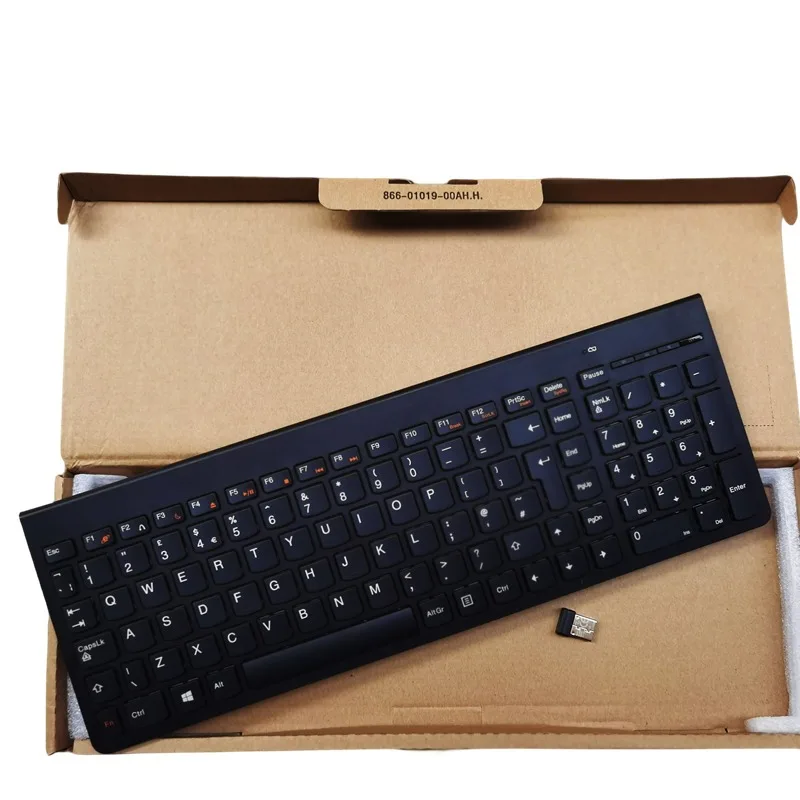

Английская раскладка, черная Беспроводная клавиатура для lenovo SK-8861