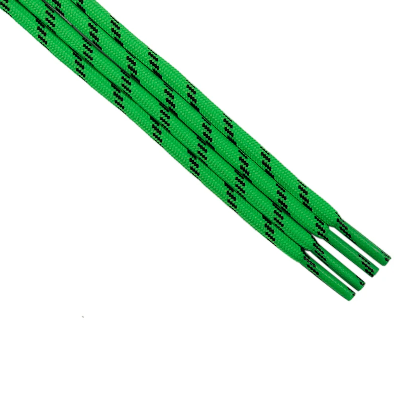 Weiou Lace 5MM Shoe Accessory Luxury Green Rope Environmental Polyester Sneaker Canvas String Nice Selection For Drop Shipping