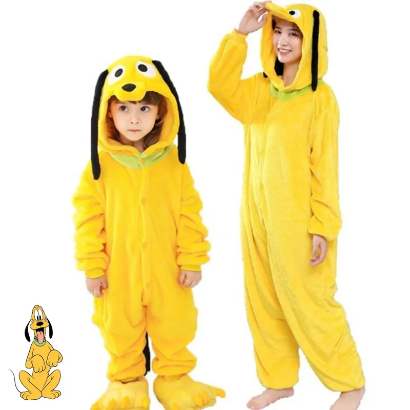 Pluto Cosplay Costume Onesie Kigurumi Kids Adult Pajamas
