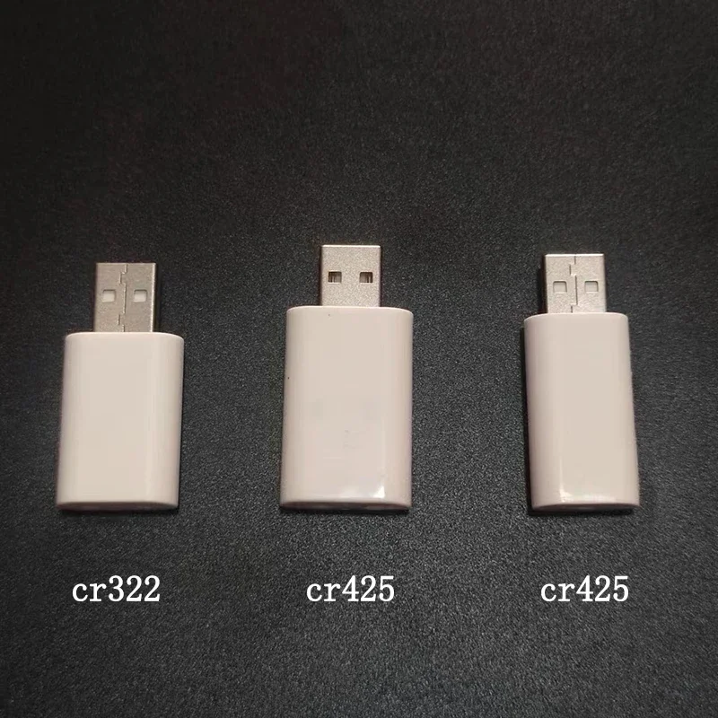Rechargeable CR425 CR322 Battery USB Charger For Fishing Float LED Light stick