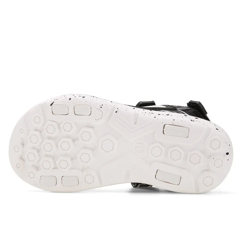 Beach Shoes Children Sandals Kids Summer Flat Breathable EVA Leather Outdoor Size 28-41