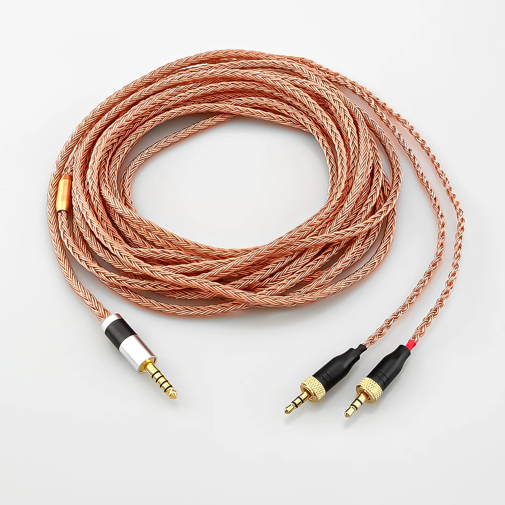 

HiFi 2.5mm 3.5mm 4.4mm xlr 16 Core Copper Audio Cable Headphone Upgrade Cable For SONY MDR-Z1R MDR-Z7 MDR-Z7M2 with Lock Nut