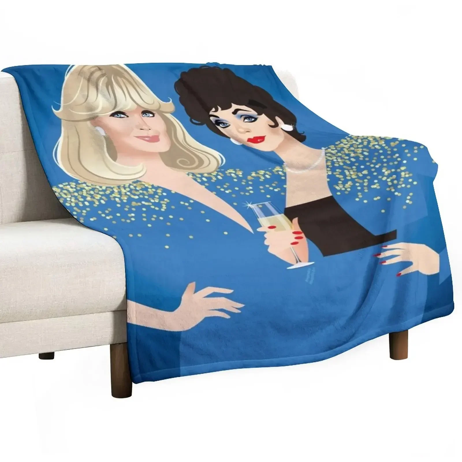 

Frenemies Throw Blanket Fashion Sofas for winter Flannels Beach Blankets
