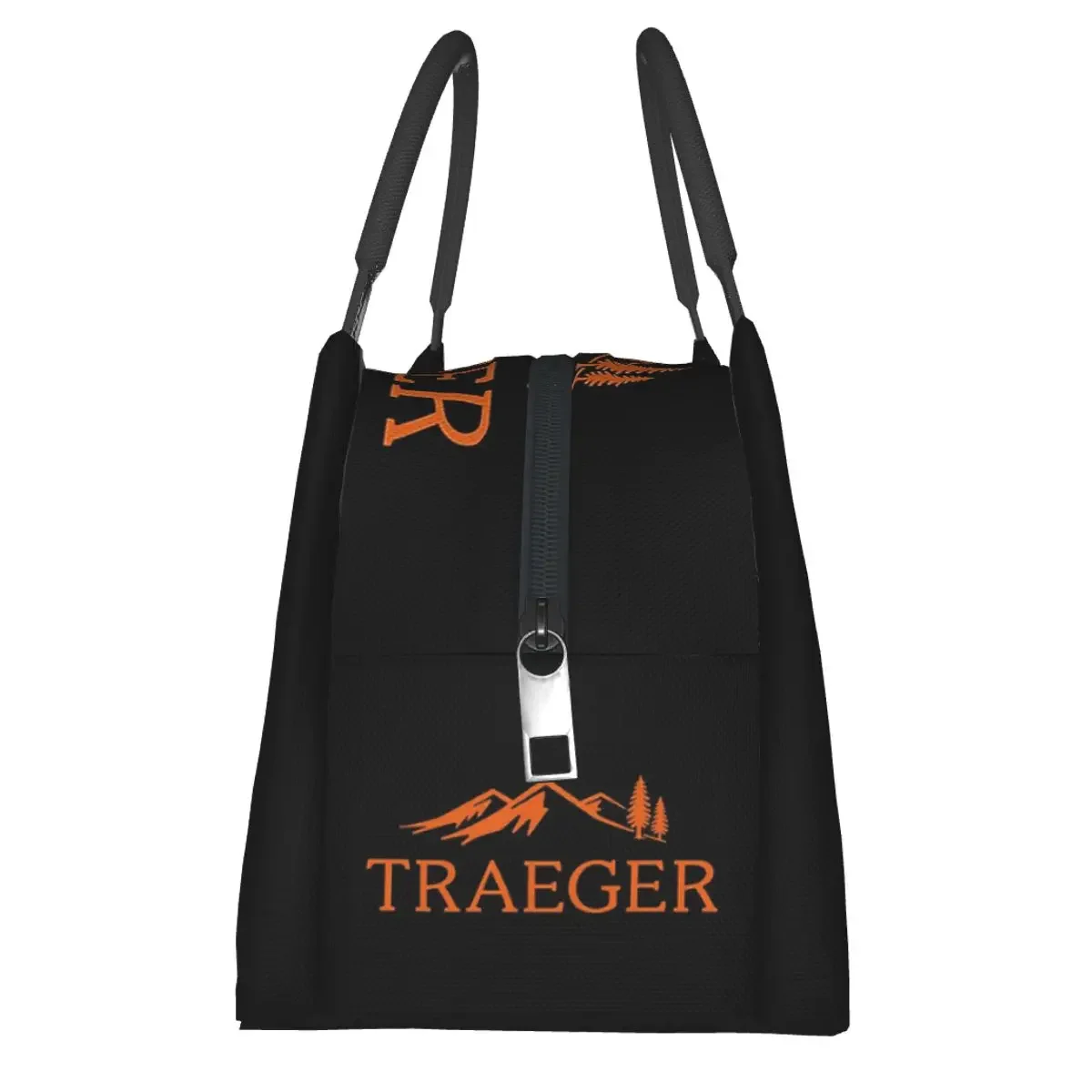 Traeger Pellet Grill Smoke BBQ Essential Lunch Bags Insulated Bento Box Lunch Tote Picnic Bags Cooler Thermal Bag for Woman