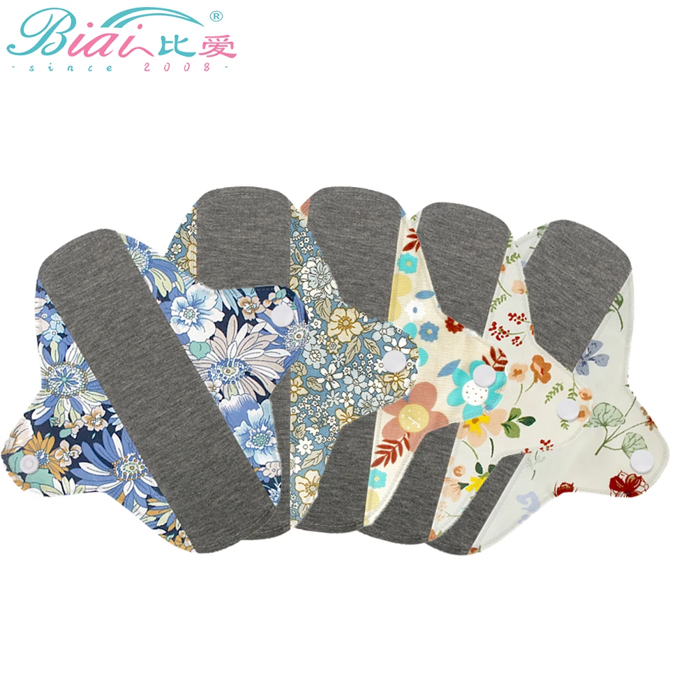 Sanitary Pads Sensitive Skin Resuable Sanitary Napkin Ultra Thin Graphene Feminine Menstrual Cloth Pads For Female Cloth Panty Liner