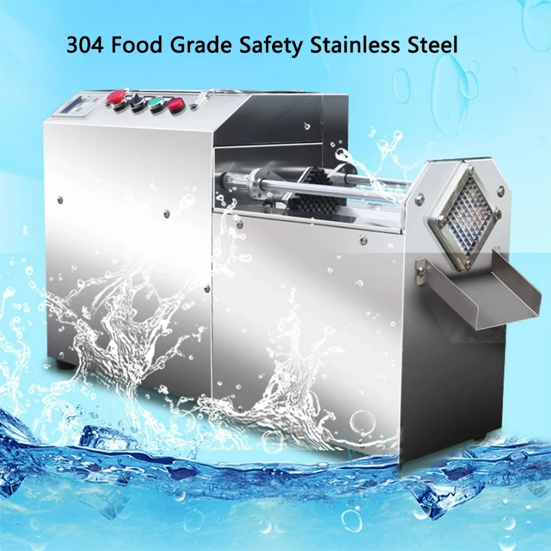 Electric Fruit Vegetable Strip Cutter Potato/Carrots/Taro/Sweet Potatoes/Cucumber/Lotus Root/Bamboo Shoots Cutting machine