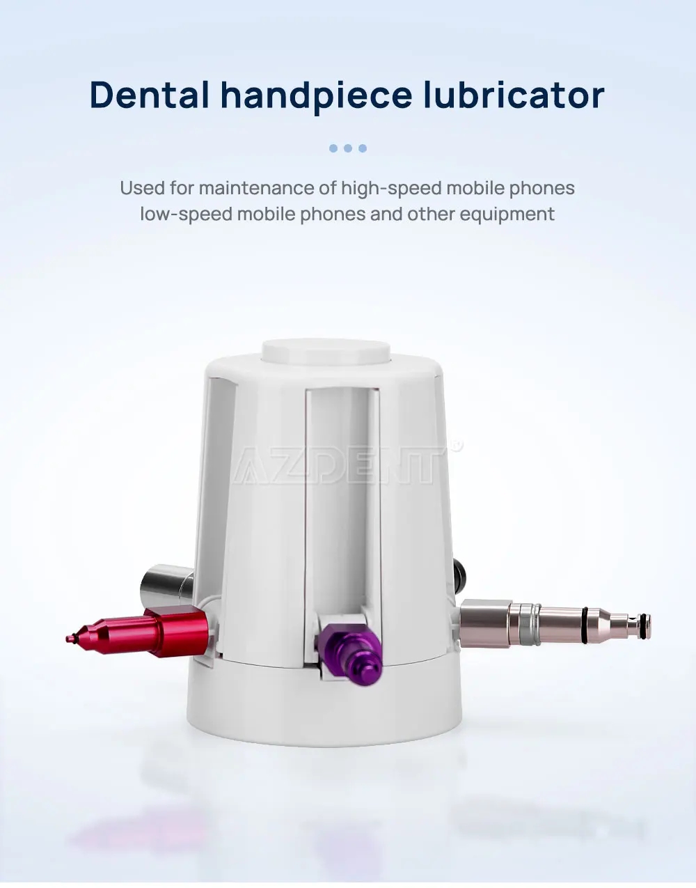 AZDENT Dental Handstück-Reinigungsöl-Öler mit 5-Stil-Anschluss, tragbare Wartungswerkzeuge – Detail 1