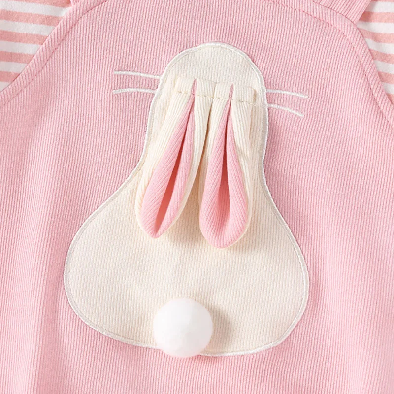 Cute Baby Girls Bunny One Piece Bodysuit