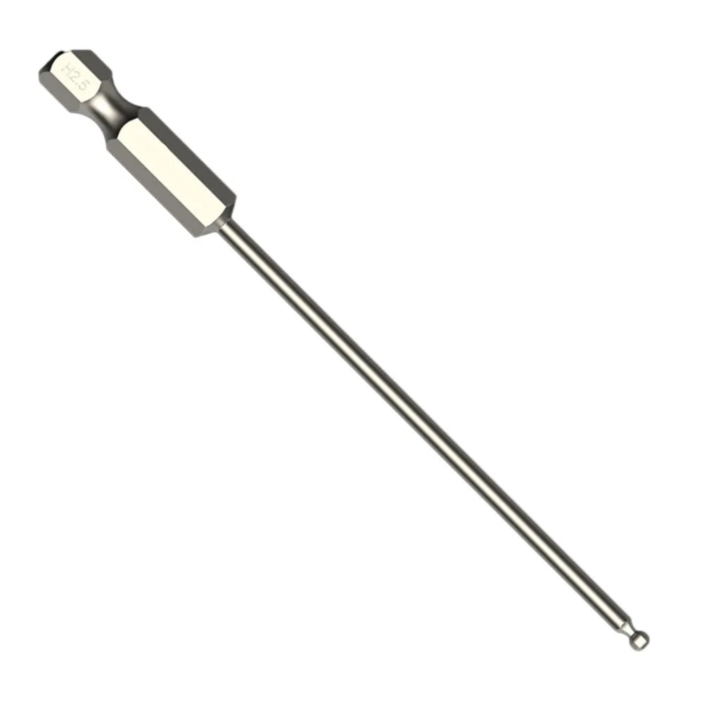 

Magnetic Driver Bit Set with Long Ball End Hex Screwdriver Bits 2 5mm to 8mm Suitable for Automotive and Household Use