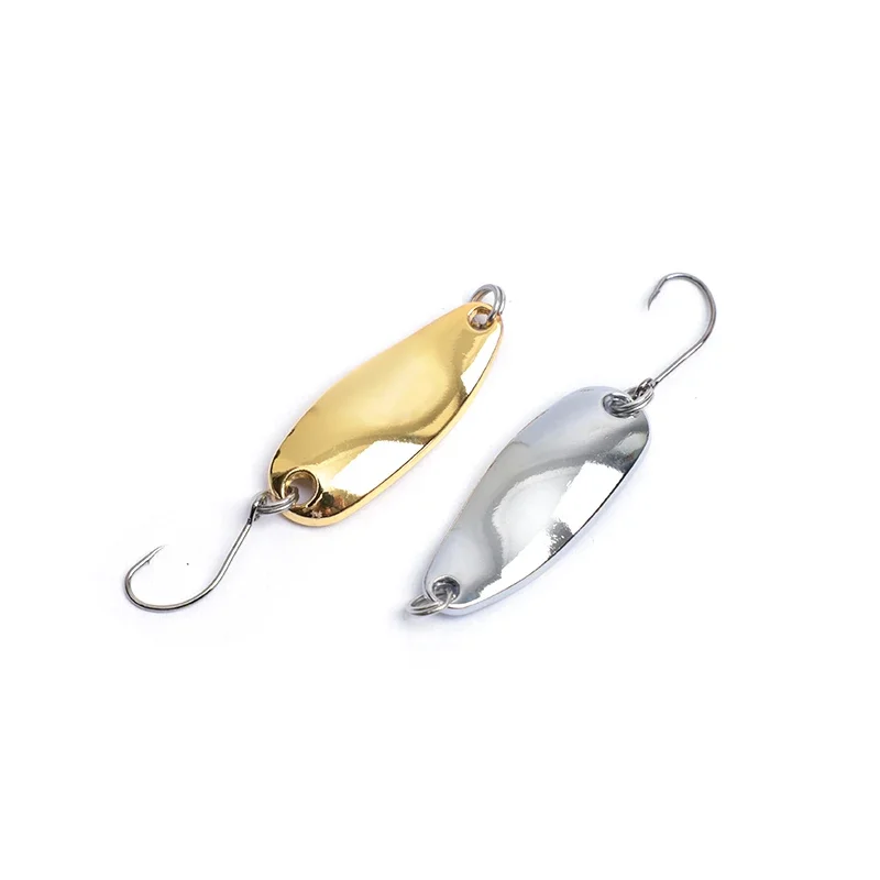 OUTKIT Premium Fishing Lure: Spoonbait Spinner with Sequins for Carp, Trout, and Bass