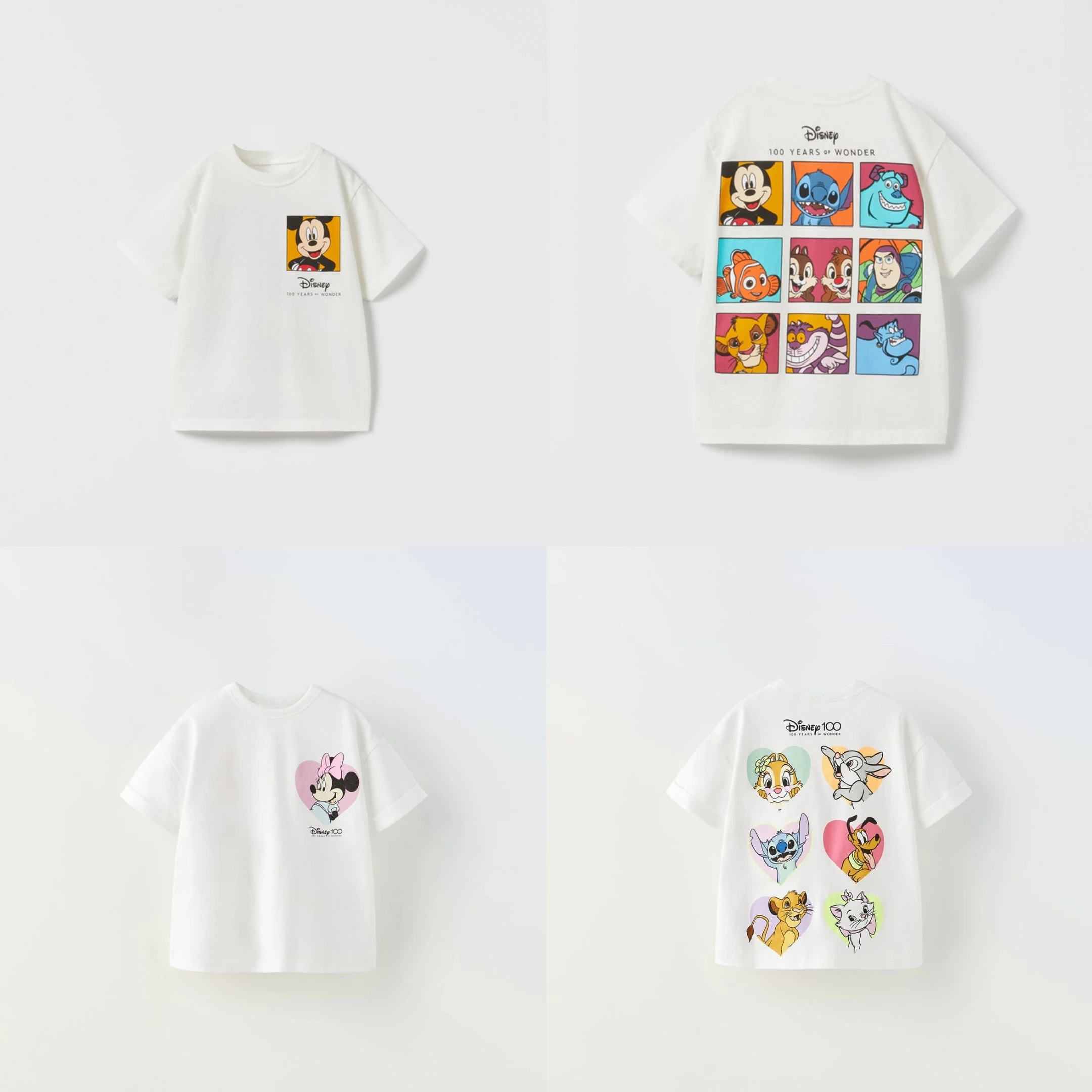T Shirt Baby Girl Disney Cartoon T-shirt Summer Clothing Popular Design Fashion Children Short Sleeve Tees Tops