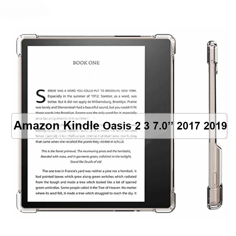 Custodia In Tpu Per Amazon Kindle Oasis 2 3 2017 2019 7.0 ''Custodia In Silicone Custodia Morbida In Tpu Per Kindle Oasis 3 2019 7.0 Pollici