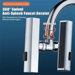 360° Rotate Kitchen Flying Rain Waterfall Anti Splash Head Cold and Hot Dishwashing Basin Vegetable Sink Kitchen Faucet