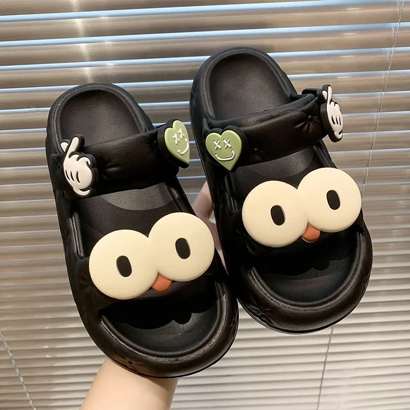 Summer Women's Slippers Fashionable, Cute, Comfortable Home Anti Slip Thick Sole Beach Sandals