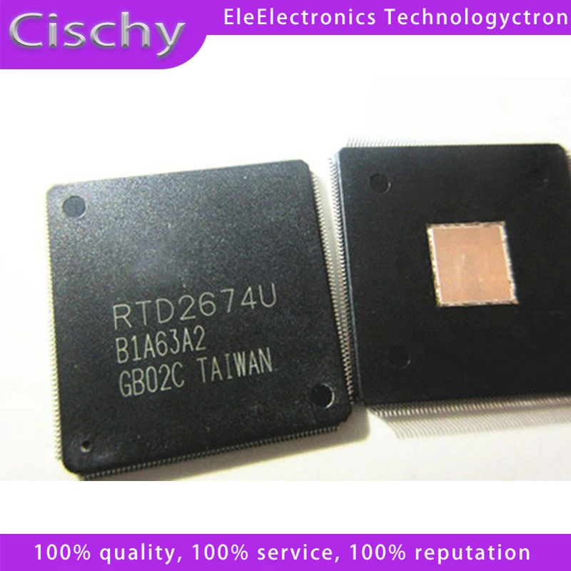 2pcs RTD2674U RTD2674U GR QFP 216 Chipset|Integrated Circuits| - AliExpress