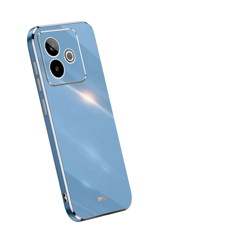 Ultra Slim Plating TPU Gel Case - Anti-Shock Chromed Soft Cover