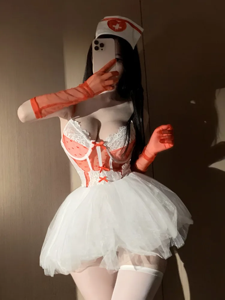 Naughty Dress Uniform Cosplay Cute Hot Sexy Lingerie Costumes Maid Servant Anime RolePlay Party Stage Lolita Clothing Exotic Set