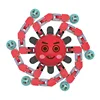Glow in Dark Transformable Fidget Spinners Fingertip Gyro Toys Decompression Deformed Spinner Goodie Bag Suffers Party Favors 6