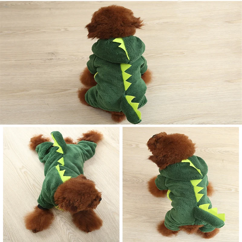 Soft Warm Fleece Dogs Jumpsuits 5