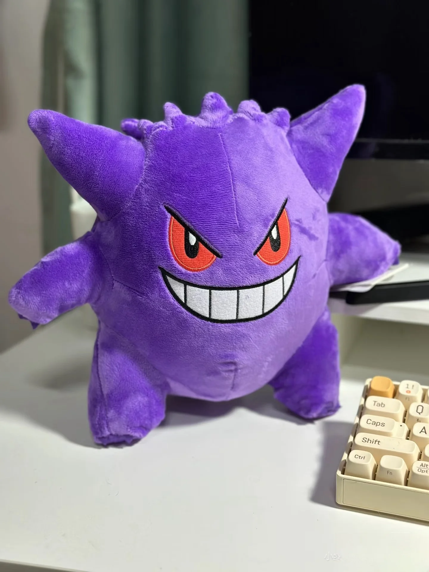 Anime Pokemon Gengar Plush Stuffed Doll Kawaii Cartoon Gengar Peluche Xmas Birthday Gifts For Kids