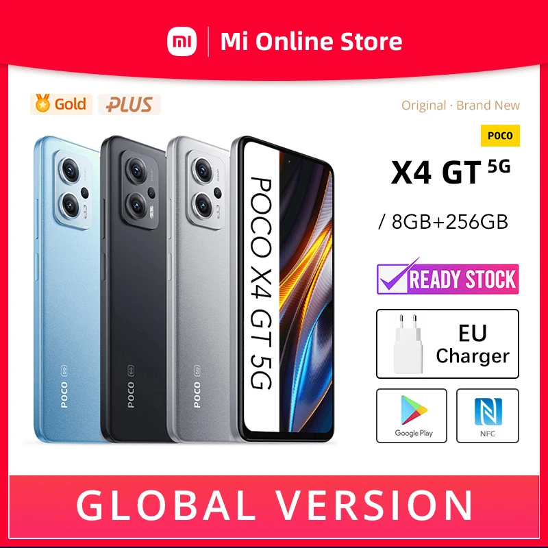 Xiaomi POCO X4 GT 5G Global Version 8GB 256GB, Original Brand New, NFC, Play Store, Sealed, Ready Stock