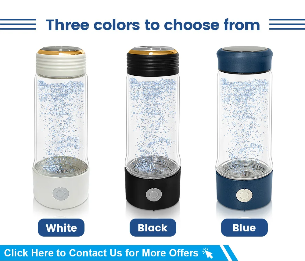 S249e975c9d3d490baf3ea87aa47ebfa17 Portable Hydrogen Water Generator Bottle SPE Hydrogen Rich Water Bottle Cup 5/10 Min Quick Electrolysis Hydrogen Bottle Water