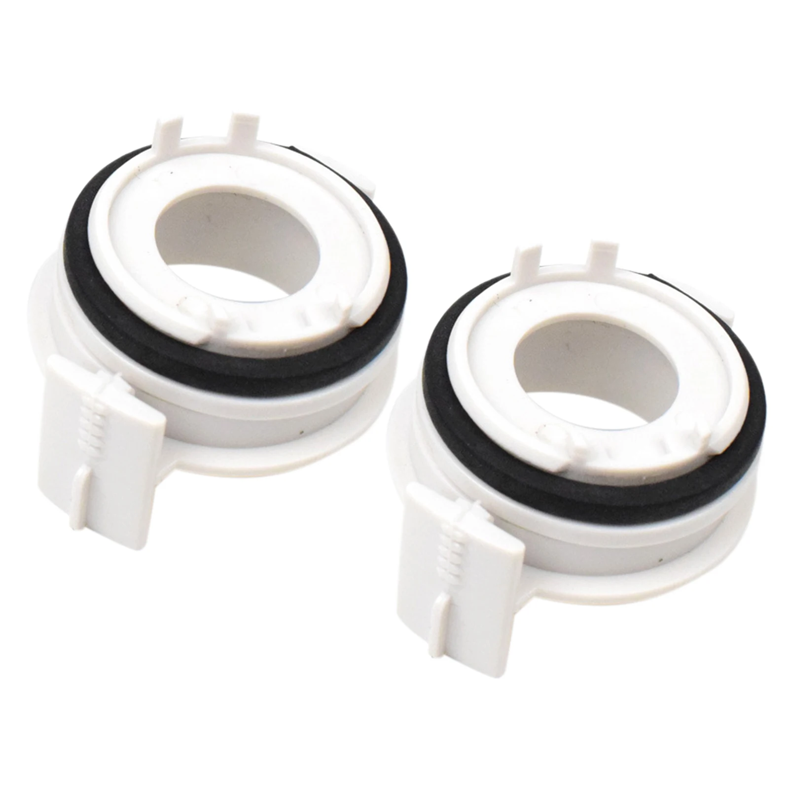 2 Pcs H7 Car LED Headlight Bulbs Retainer Base Holder Adapter For BMW E46 E65 E90 3 Series 325ci 325i 330ci 330i M3 328Ci 323i