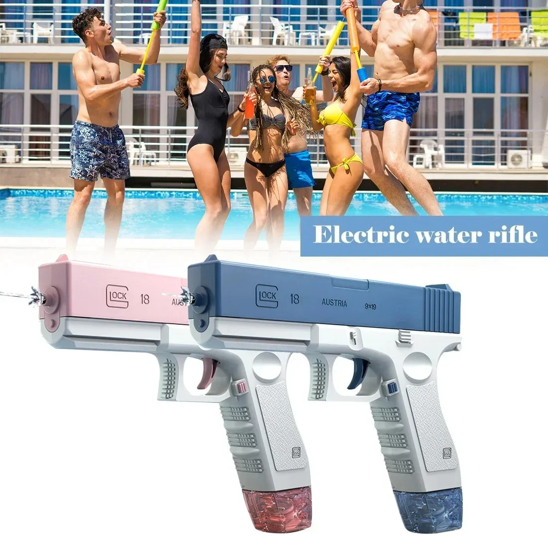 Electric Water Cannon Gun